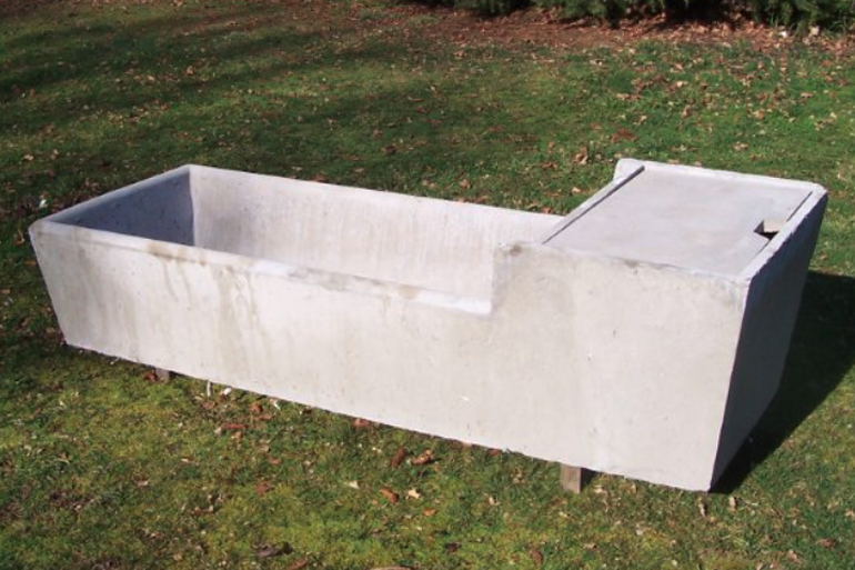 Boot Shaped Trough